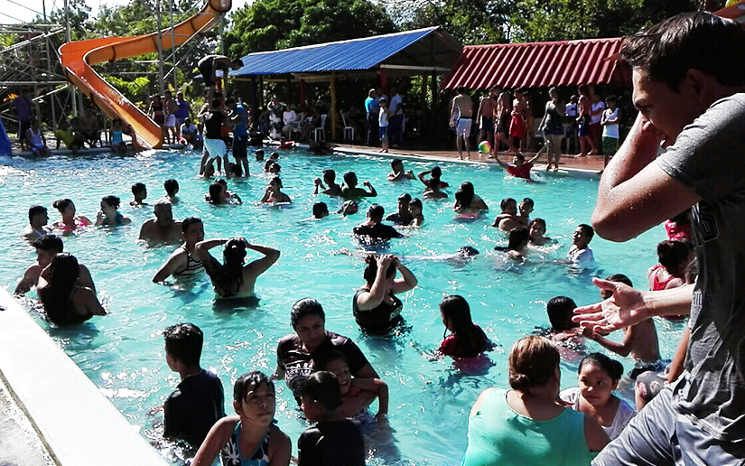 EN FOTOS: Chontaleños recibieron el Año Nuevo en centros turísticos en Paz y Seguridad