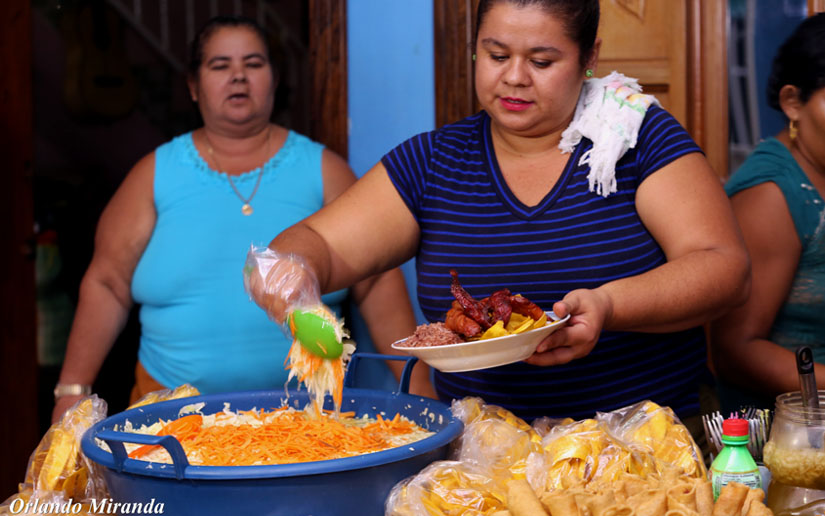 Frito de cerdo ahumado con el toque caribeño