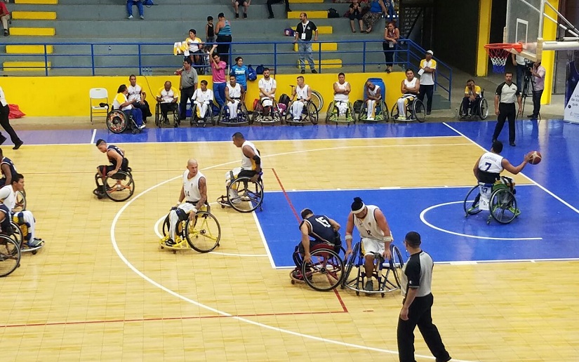 Nicaragua vence al equipo de Panamá en baloncesto en silla de ruedas