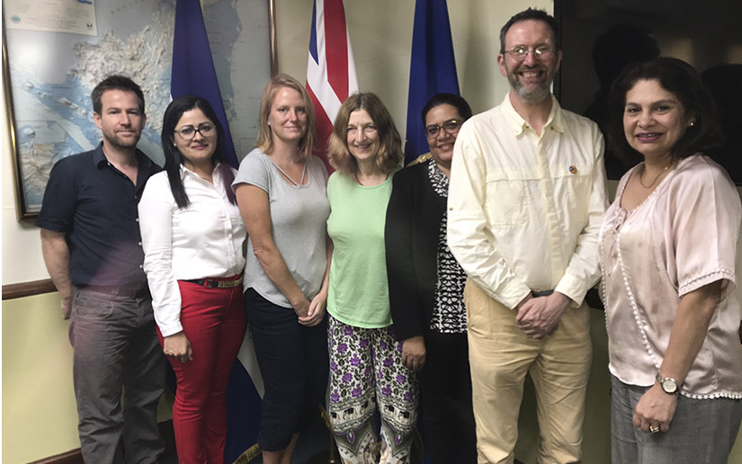 Gobierno recibe a delegación de solidaridad de Gales con Nicaragua