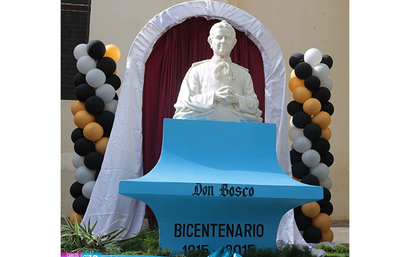 Rosario saluda a Comunidad Salesiana por Aniversario de San Juan Bosco