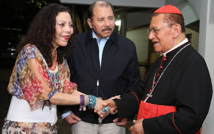 Rosario felicita al Cardenal Miguel Obando y Bravo por su cumpleaños