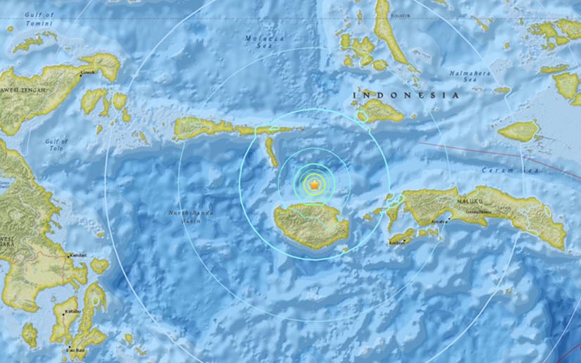 Un sismo de magnitud 6,1 sacude Indonesia