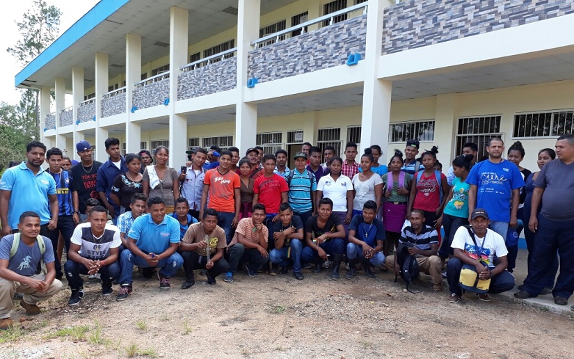 Inatec construye aulas dignas para estudiantes de territorios indígenas de Waspam