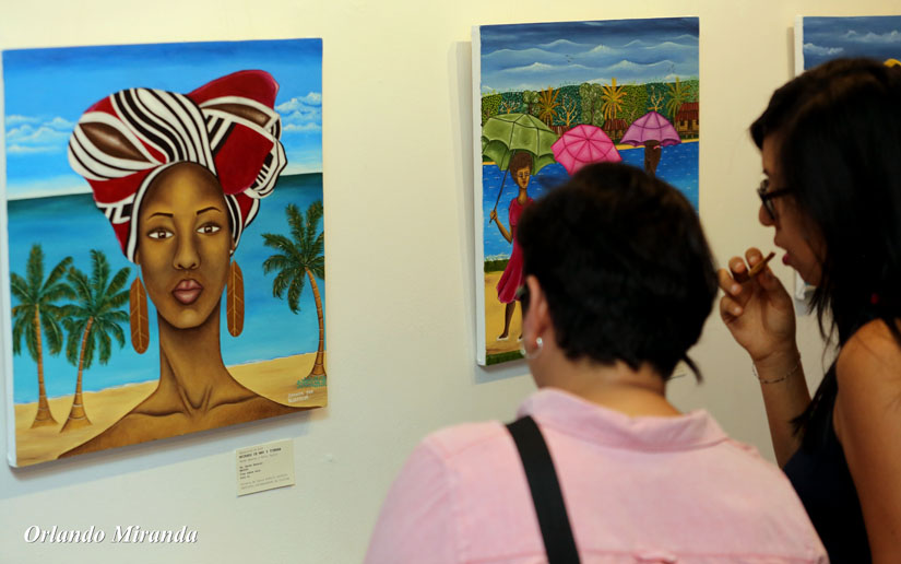 Presentan obras de las artistas caribeñas Karen Spencer y Nydia Taylor