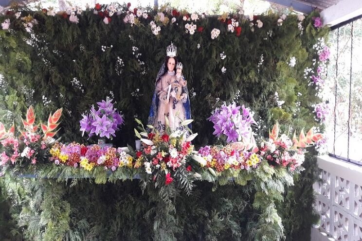 Comunidad de Monte Grande en Terrabona celebra a la Virgen de Candelaria