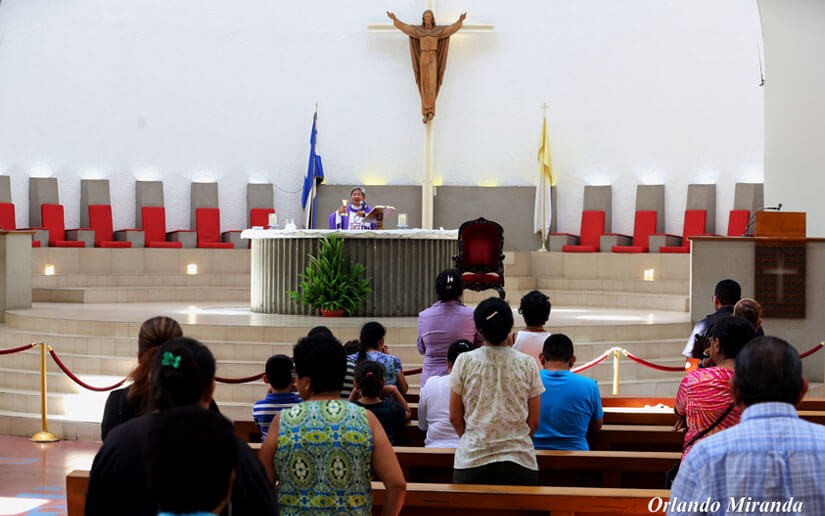 Celebran Misa de Martes Santo en Catedral de Managua