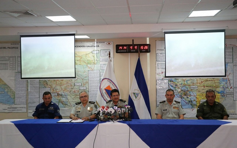 Defensa Civil presenta informe de acciones desarrolladas en la Reserva Indio Maíz