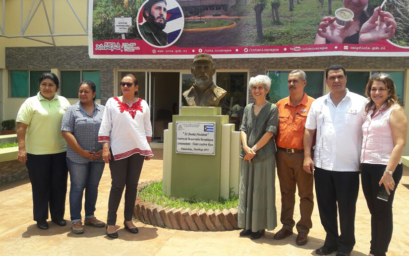 Doctora Concepción Campa visita el Centro Tecnológico Experimental de Marango en Posoltega