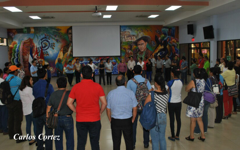 Trabajadores claman por la Paz en Nicaragua