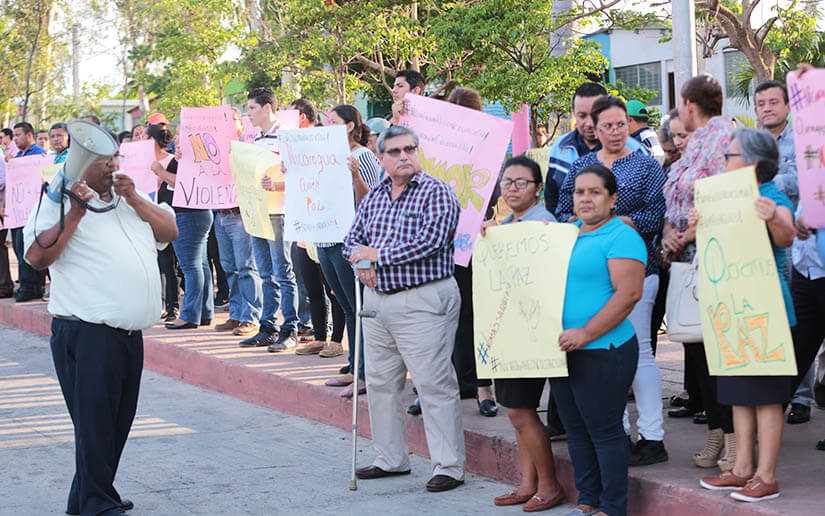 Nicaragüenses claman a Dios por la Paz y el Amor