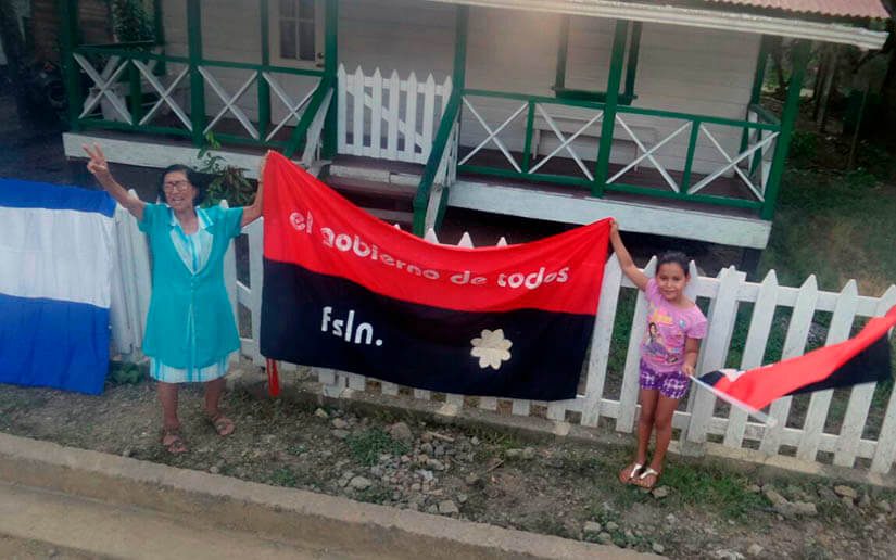 Siuna se moviliza en alegre caravana por la paz