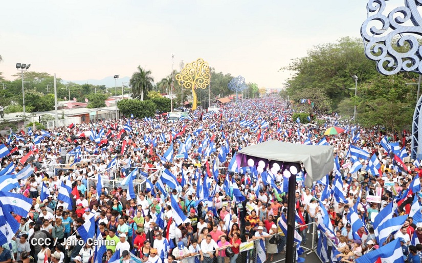 Unidos en un solo corazón y clamor: cientos de miles de nicaragüenses Cantan por la Paz y el Cariño