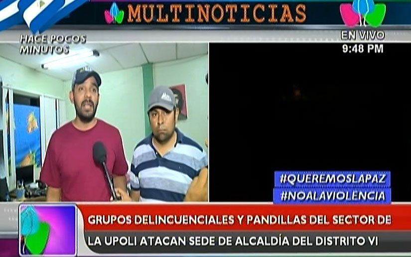 Grupos delincuenciales y pandillas del sector de la UPOLI atacan sede de la Alcaldía del Distrito Seis