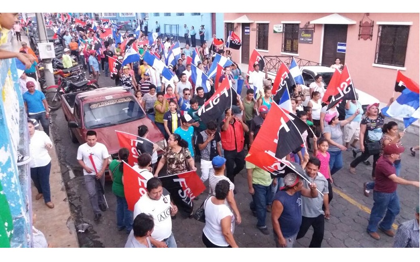 Realizan caminata y caravana por la paz y el Diálogo en Boaco