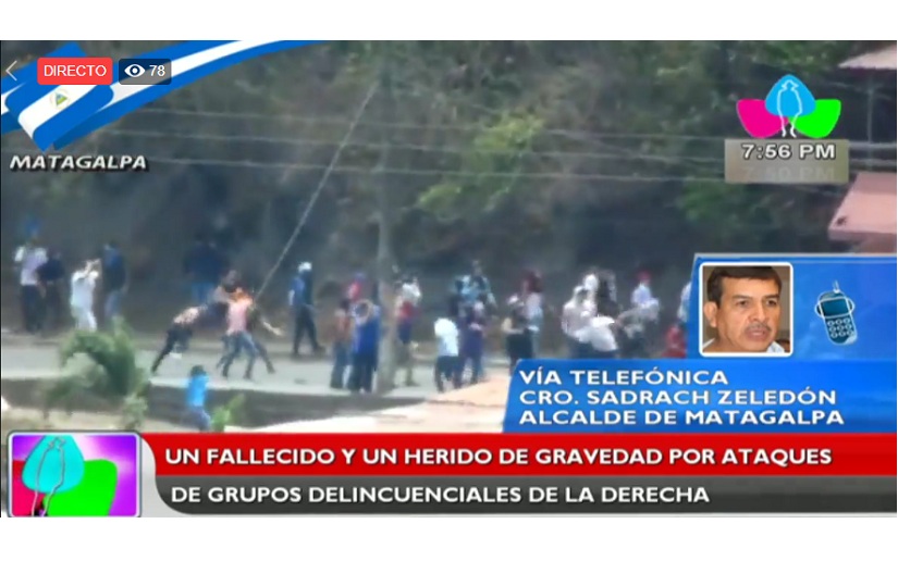 Dos fallecidos y dos heridos de gravedad por grupos delincuenciales que atacaron Matagalpa