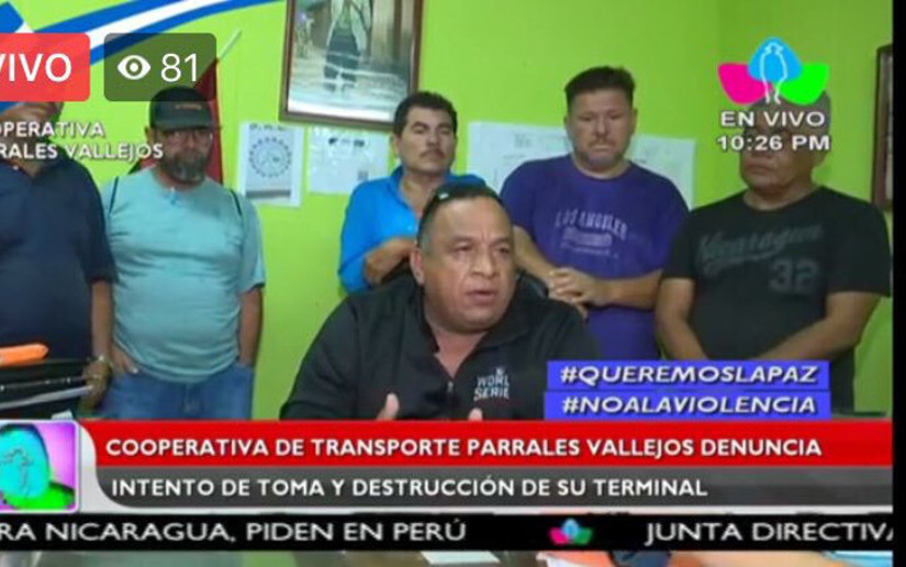 Cooperativa Parrales Vallejos denuncia acoso de grupos de derecha   