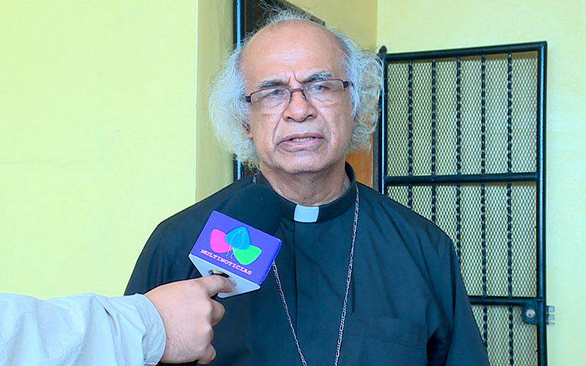 Cardenal Brenes insta a fieles a orar a la Virgen María para que interceda por Nicaragua