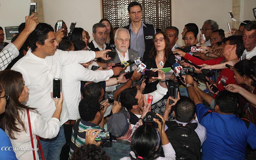 CIDH inicia visita a Nicaragua