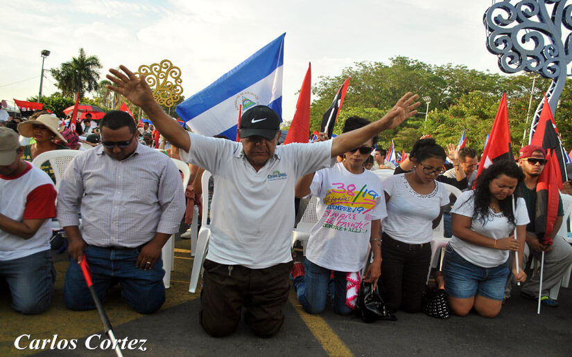 Nicaragua en amplia Jornada de Oración por la Paz