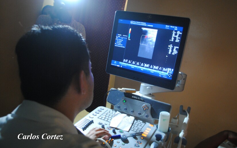Realizan jornada de ultrasonidos a pacientes del Manolo Morales