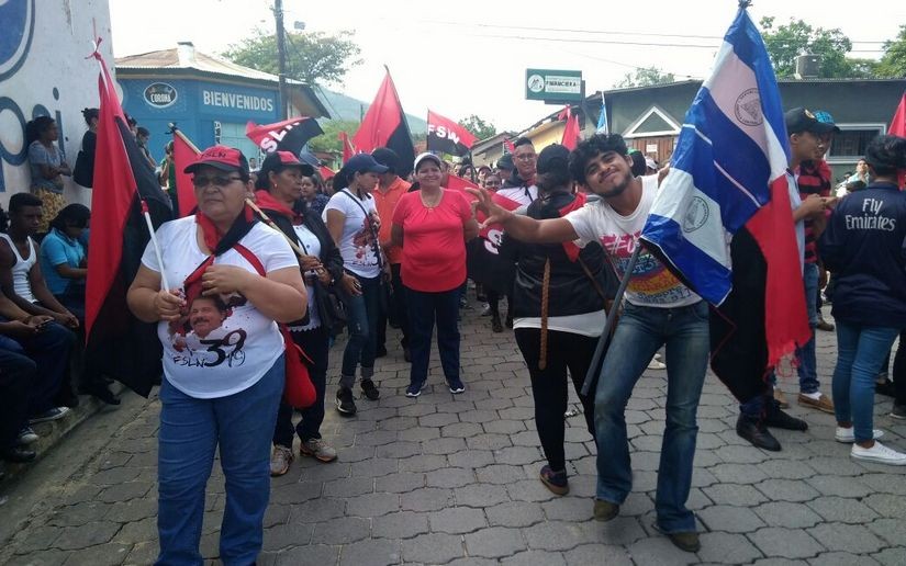 Caminata por la paz en Ocotal
