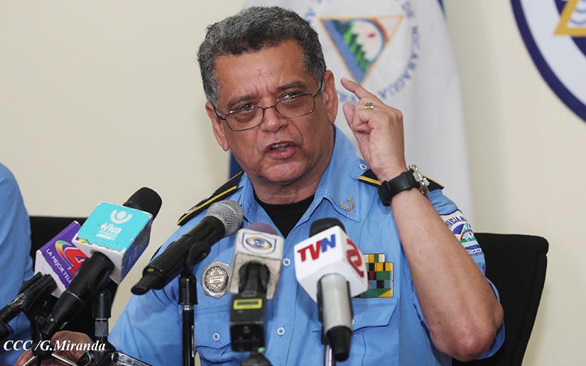 Policía Nacional presenta informe sobre la situación actual de la seguridad ciudadana en Nicaragua