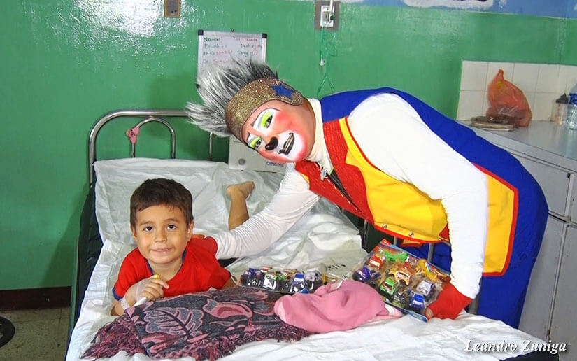 Canal 4 lleva amor y alegría a niños y niñas del hospital La Mascota