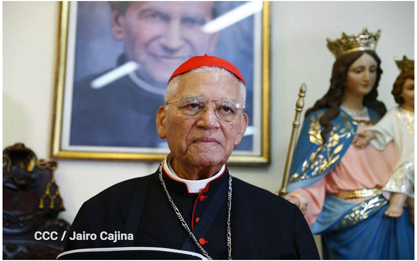 Cardenal Obando siempre acompañó a los nicaragüenses en los momentos más difíciles