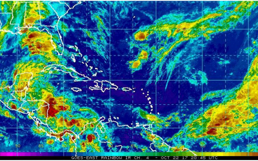 Onda tropical 2 dejará lluvias de ligeras a fuertes