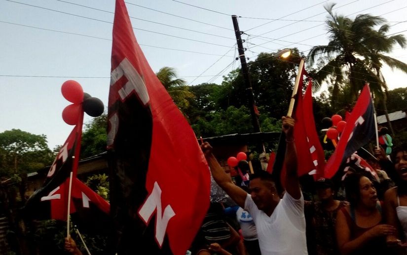 Caraceños de pronuncian por la paz en Nicaragua