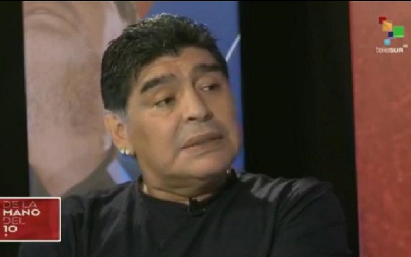 Maradona: “Soy Sandinista y estoy a la disposición”