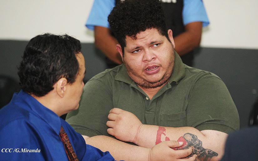 Audiencia inicial contra el Viper en los Juzgados de Managua