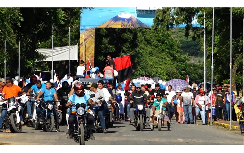 En Rivas se manifiestan por la Paz y el Diálogo