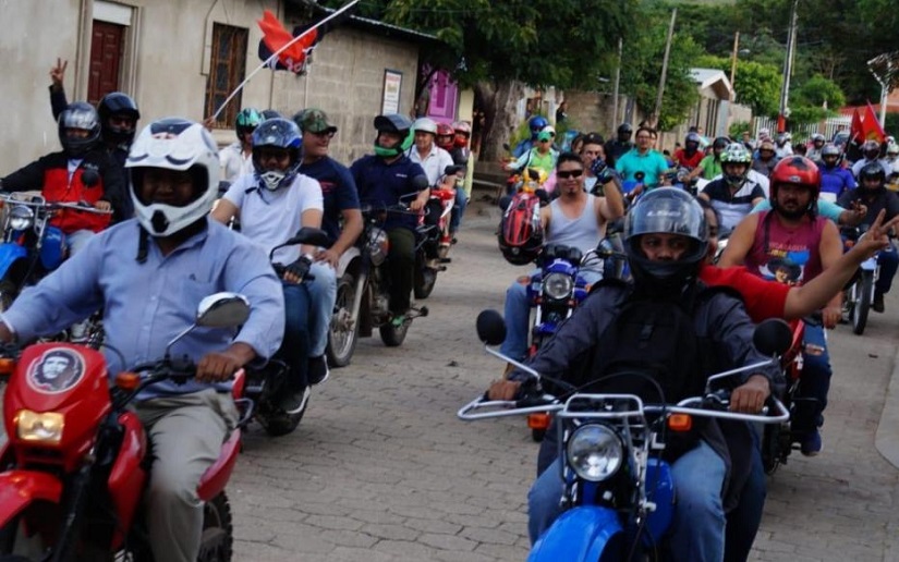 Pobladores de Madriz salen a las calles a pedir paz en una muestra palpable de amor a Nicaragua