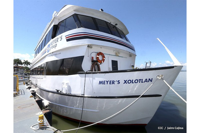 Crucero iniciará pronto sus viajes por el Lago Xolotlán