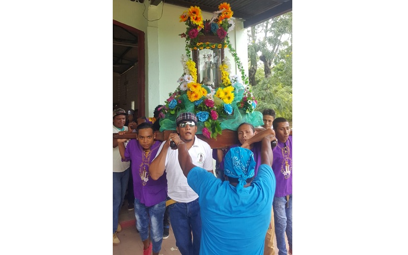 Inicia romería de Santo Domingo de abajo