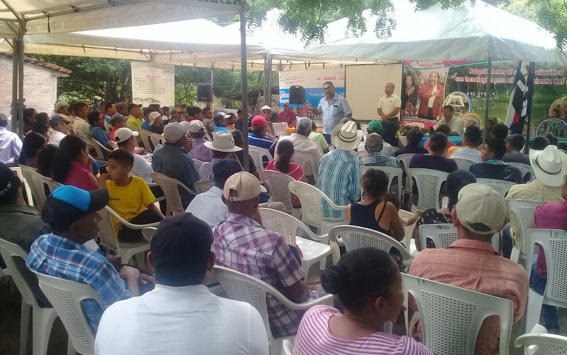 Congreso regional de productores en Madriz