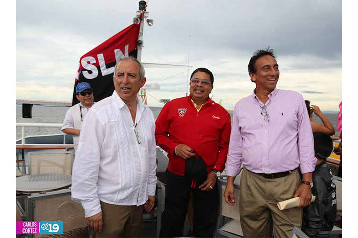 Inicia operaciones en el Lago Xolotlán el nuevo Crucero Momotombito