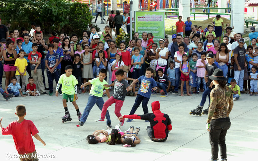 Centros de esparcimientos y parques de Managua atestados de capitalinos