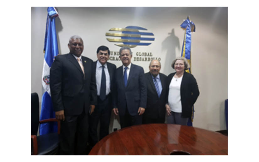 Delegación nicaragüense se reunió con el Ex Presidente de República Dominicana Leonel Antonio Fernández Reyna