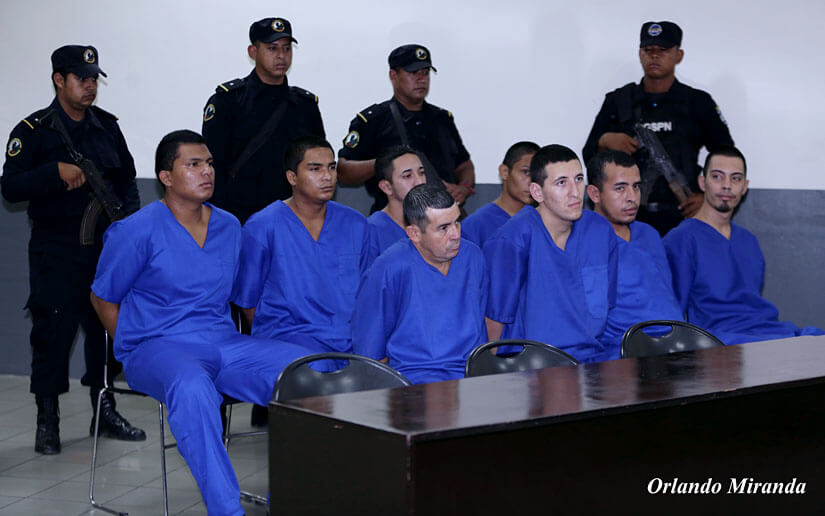 Se realiza audiencia preliminar contra agrupación terrorista de Estelí “Los Chapulines”