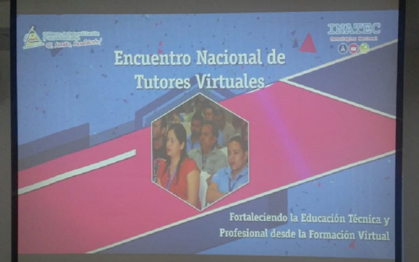 Tutores virtuales se capacitan para las clases en línea de INATEC 