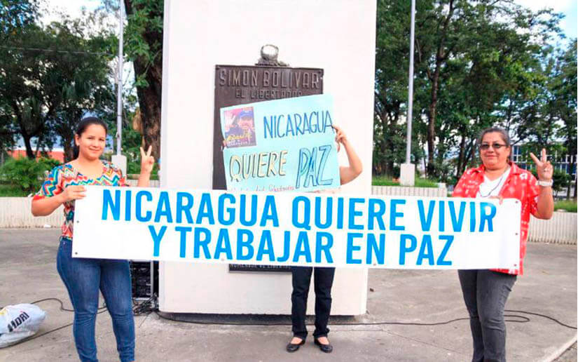 Hermandad, solidaridad y deseos de Paz desde distintas ciudades del Mundo para Nicaragua