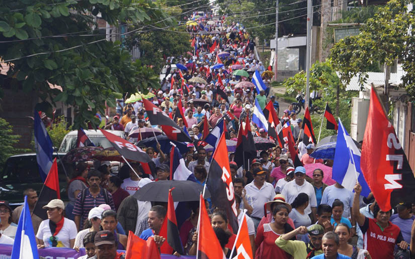 Nicaragüenses participaron en caminatas en todo el territorio nacional por la paz y la Justicia