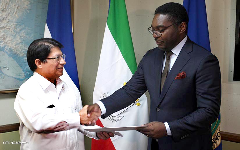 Embajador de Guinea Ecuatorial presenta cartas credenciales