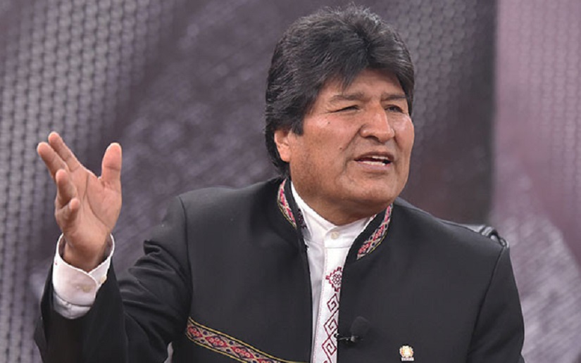 Evo Morales ratifica en twitter su solidaridad con el pueblo y gobierno de Nicaragua