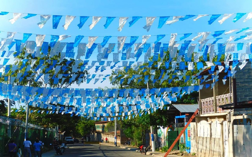 El cielo de Estelí y Somoto en Azul y Blanco