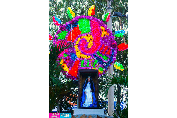 Virgen de Posolteguilla protagoniza Altar del Ministerio de Economía Familiar