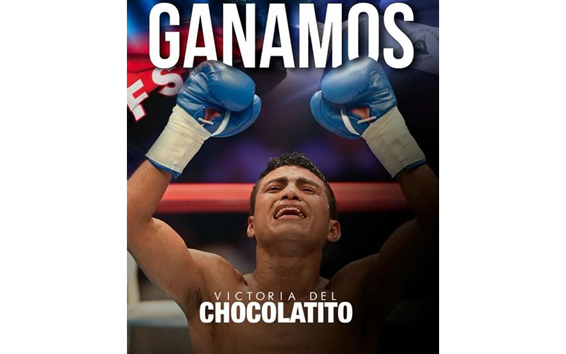 Contundente victoria de Román “El Chocolate” González